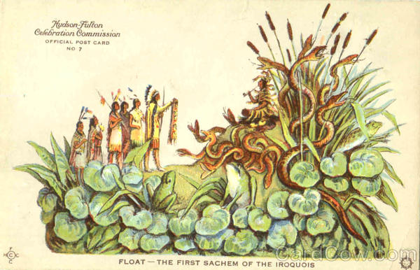 Float The First Sachem Of The Iroquois Exposition