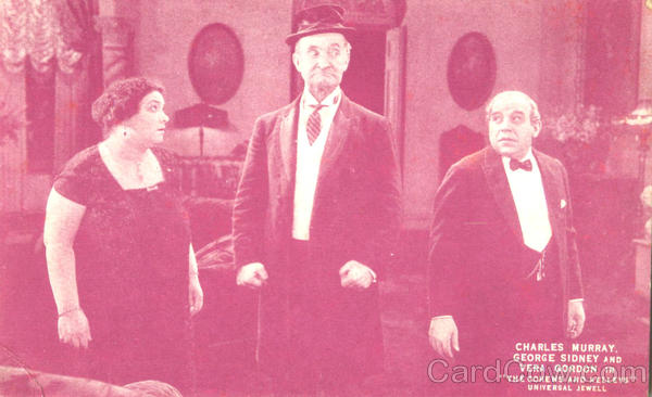 Charles Murray George Sidney And Vera Gordon Actors
