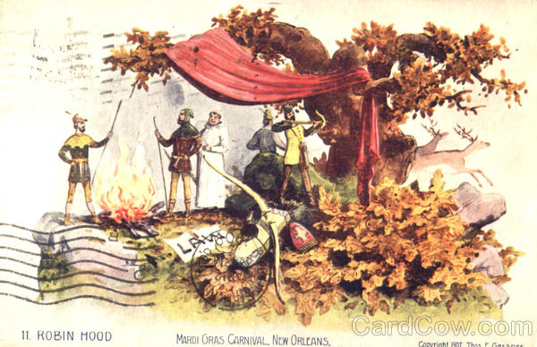 Robin Hood, Mardi Gras Carnival New Orleans Louisiana