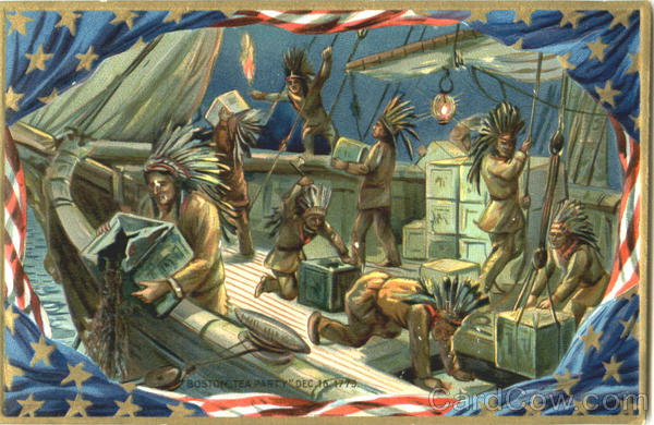 Boston Tea Party Patriotic