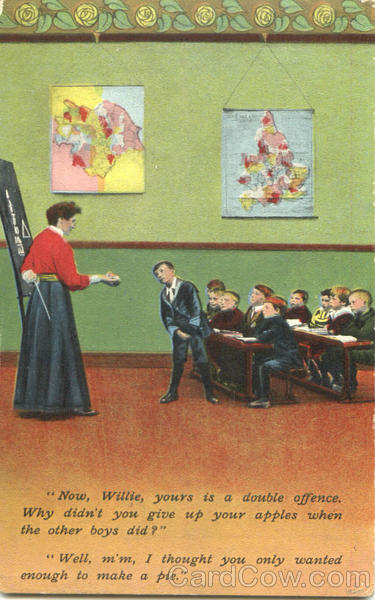 Why didn't you give up your apples?