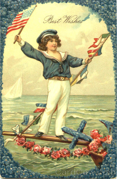 Best Wishes Patriotic