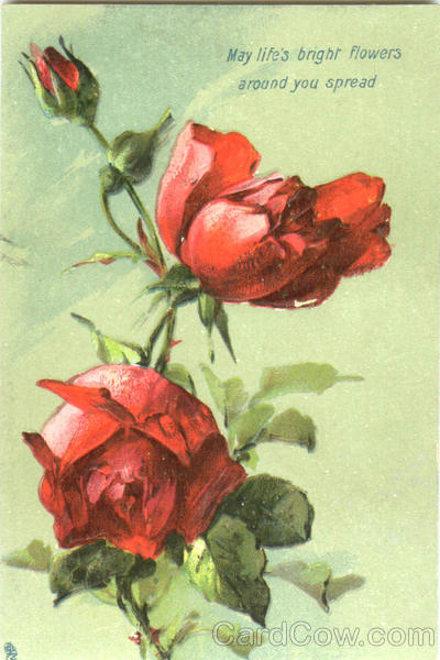 May Life's Bright Flowers Around You Spread