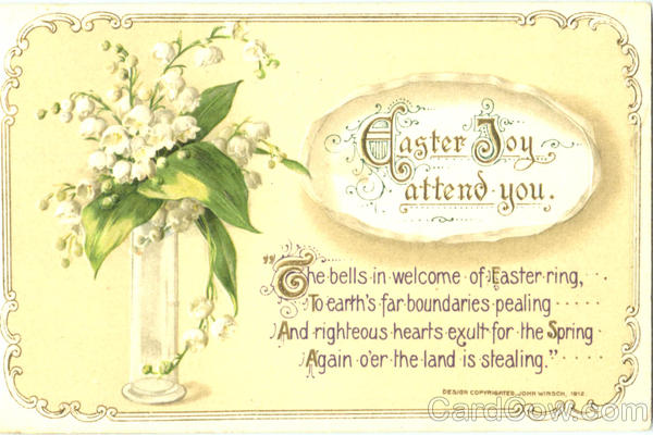 Easter Joy Attend You