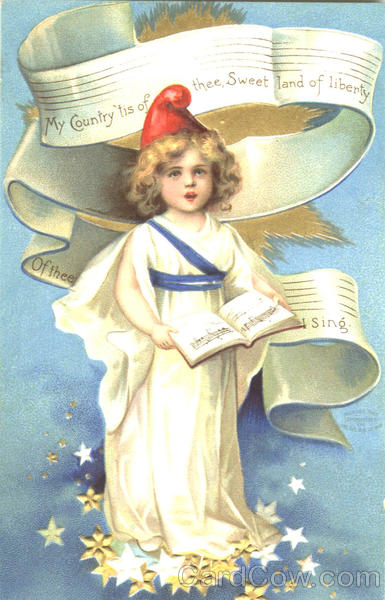 My Country tis of thee Ellen Clapsaddle Patriotic