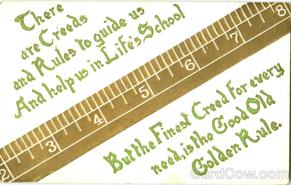 Good Old Golden Rule Phrases & Sayings