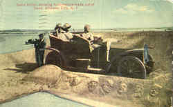 Sand Artist Postcard