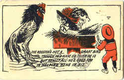 The Rooster Postcard