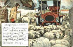 Interpretation Clause Postcard