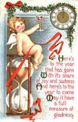 Happy new Year Postcard