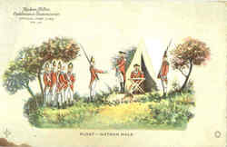 Float Nathan Hale Postcard