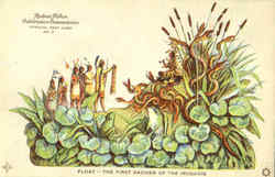 Float The First Sachem Of The Iroquois Postcard