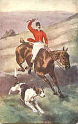 In The Rear Horses Postcard Postcard