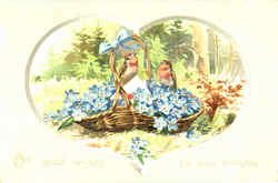 All Good Wishes For Your Birthday Postcard