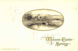 Welcome Easter Morning Postcard