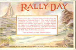 Rally Day Postcard Postcard