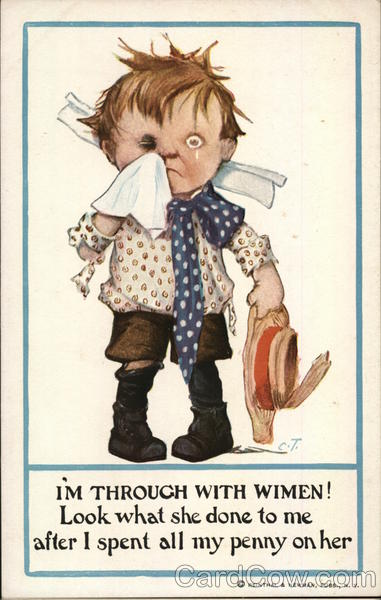 Little Boy With Black Eye, Beat Up and Crying Children