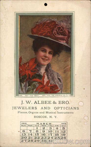 J.W. Albee & Bro. Jewelers and Opticians - March 1919