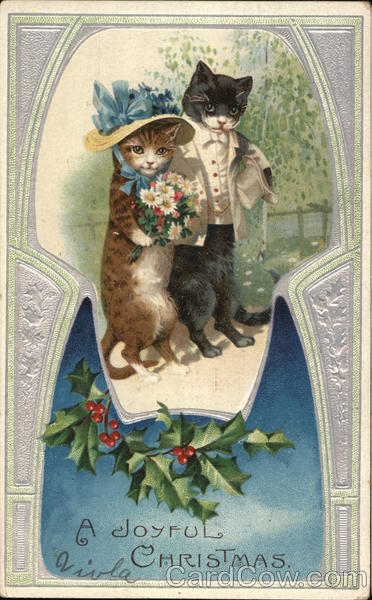 A Joyful Christmas With Cats