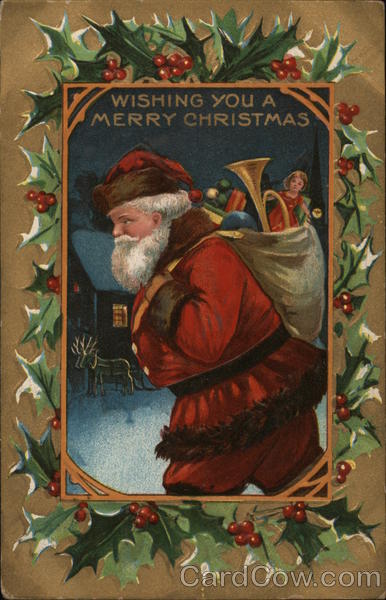Wishing you a Merry Christmas Santa Claus