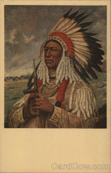 Steal Horses Oglala Sioux chieftai Native Americana