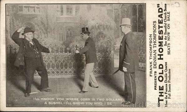 Frank Thompson The Old Homestead Theatre