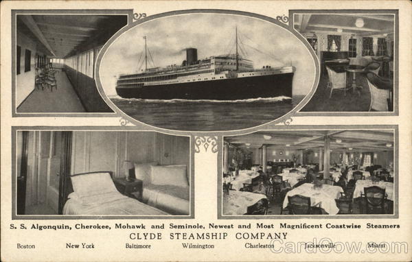 Clyde Steamship Company Boats, Ships