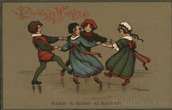 Ring a Ring o' Roses - Christmas Wishes - children playing ring around the rosy