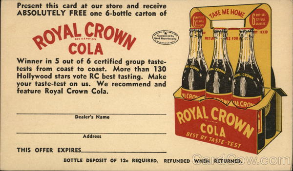 Royal Crown Cola Advertising