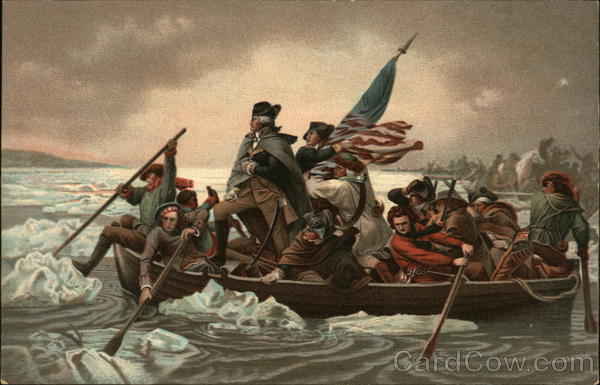 Washington Crossing the Delaware Emanuel Leutze Art