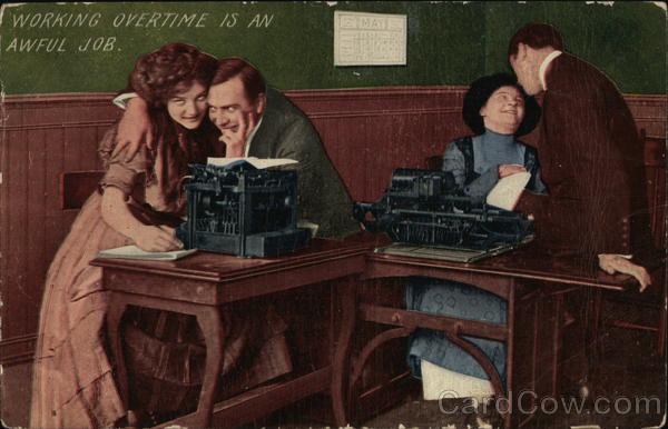 Two Couples in a Classroom Comic, Funny