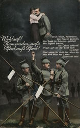 German WWI World War I Postcard Postcard Postcard