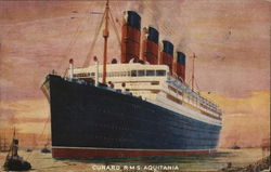 Cunard R. M. S. Aquitania Cunard R. M. S. Aquitania
