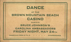 Invitation to a dance Postcard