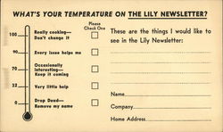 Lily-Tulip Cup Corporation Postcard