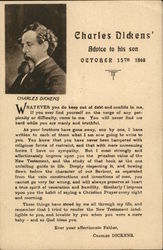 Charles Dickens' Advice to his Son Charles Dickens' Advice to his Son