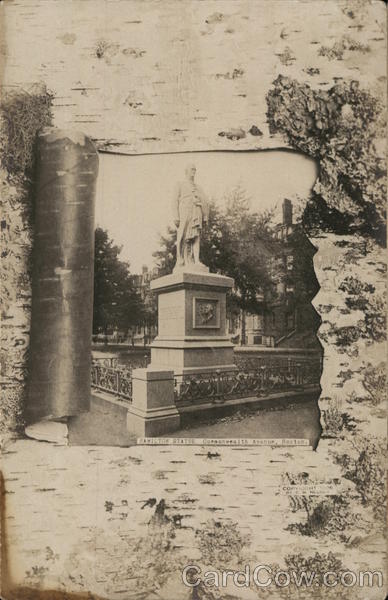 Hamilton Statue, Commonwealth Avenue Boston Massachusetts