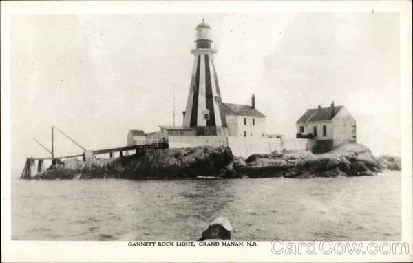Gannet Rock Light, Grand Manan, NB Canada New Brunswick