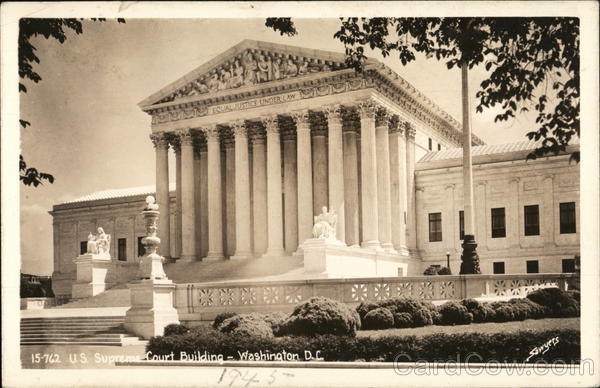 US Supreme Court Building - Washington, DC District of Columbia