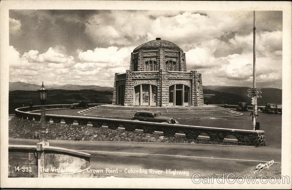 The Vista House, Crown Point - Columbia River Highway Corbett Oregon