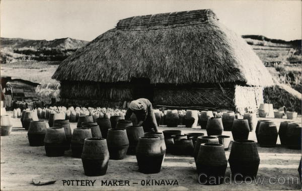 Pottery Maker Okinawa Japan