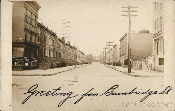 Bainbridge Street Brooklyn New York