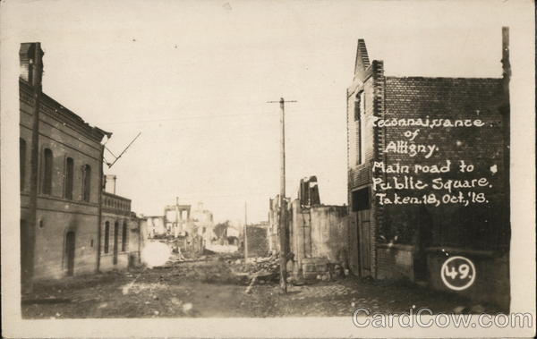 Reconnaissance of Alligny France