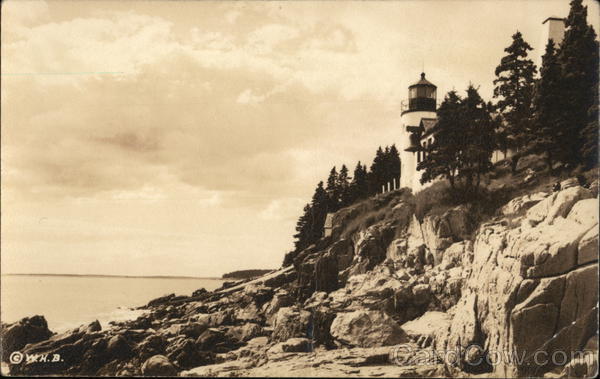 Bass Harbor Lighthouse Mount Desert Island Maine