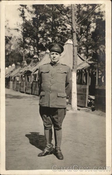 Soldier Posing in Camp People in Uniform