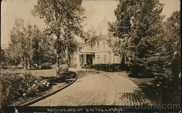 Residence of D N Tallman Willmar MN Minnesota