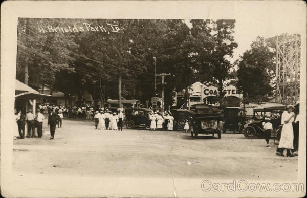 Arnolds Park Amusement Park - Roller Coaster Iowa