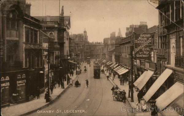 Granby Street Leicester England
