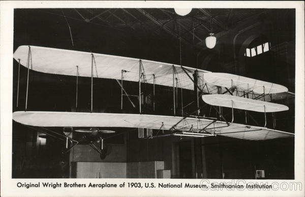 Original Wright Brothers Aeroplane of 1903 Aircraft
