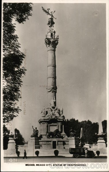 Mexico, Mexico City, Statue of Independence